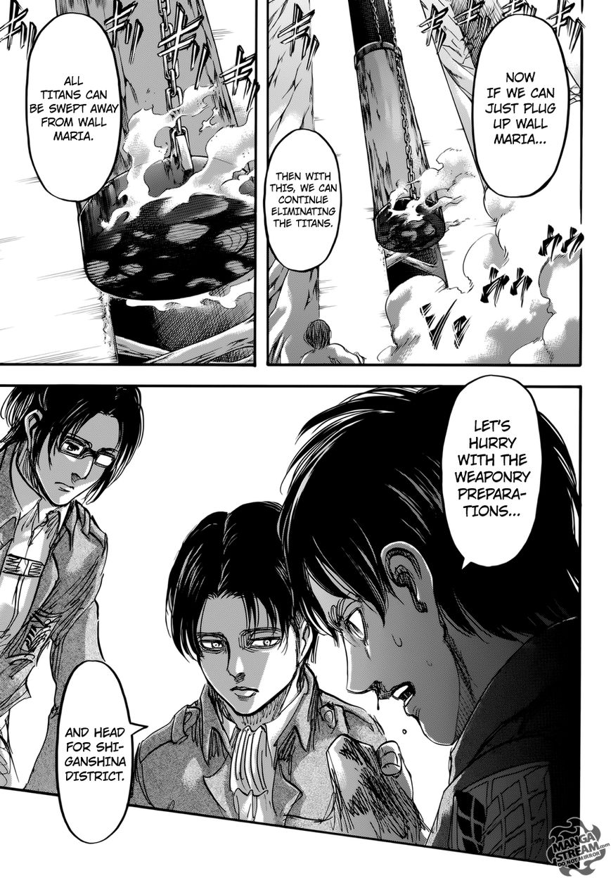 Attack on Titan manga, chapter 70, page 19 of 46