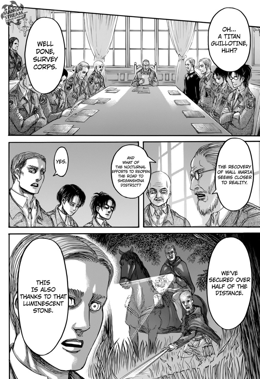 Attack on Titan manga, chapter 70, page 20 of 46