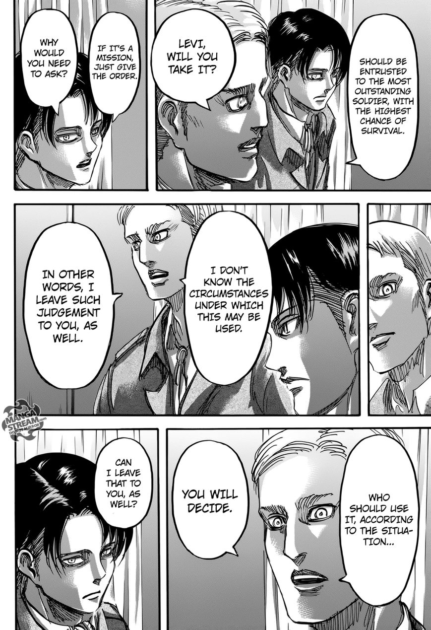 Attack on Titan manga, chapter 70, page 26 of 46