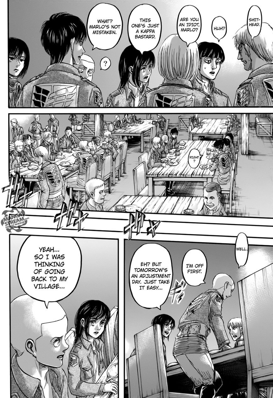 Attack on Titan manga, chapter 70, page 32 of 46