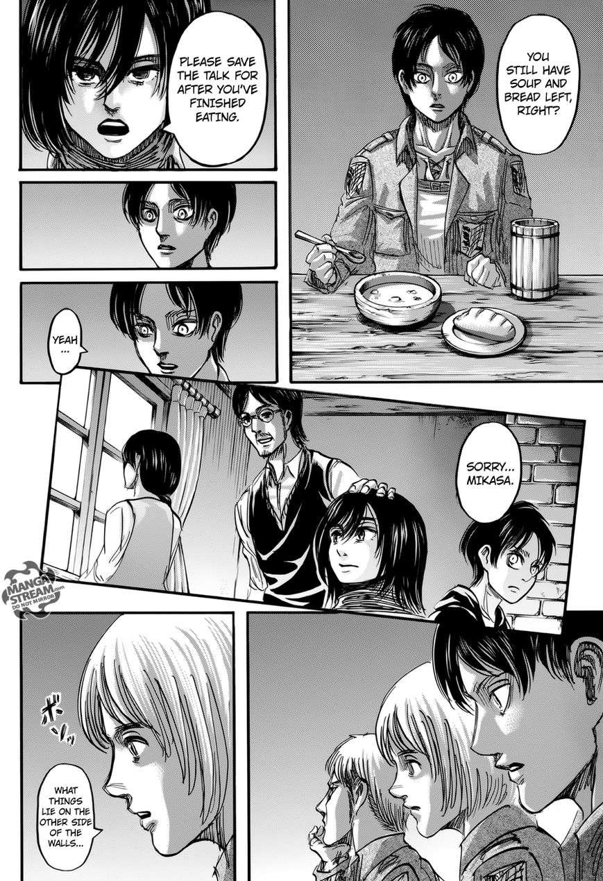 Attack on Titan manga, chapter 70, page 38 of 46