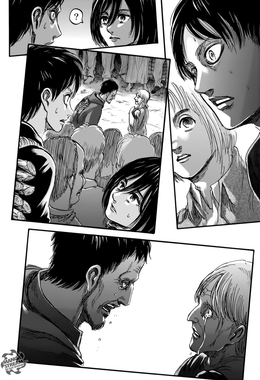 Attack on Titan manga, chapter 70, page 42 of 46