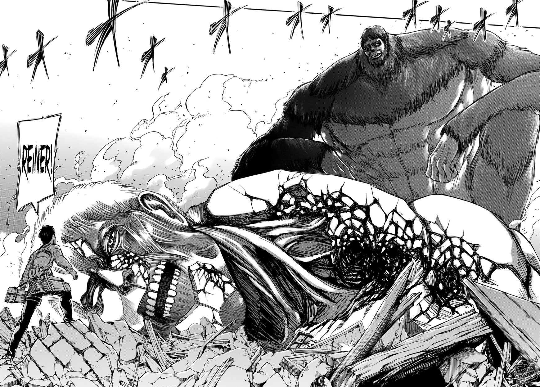Attack on Titan manga, chapter 70, page 44 of 46