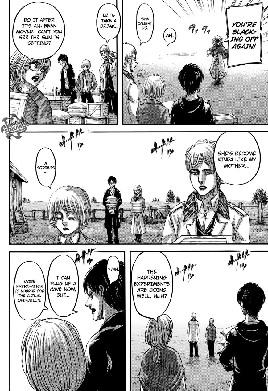 Attack on Titan manga, chapter 70, page 6 of 46