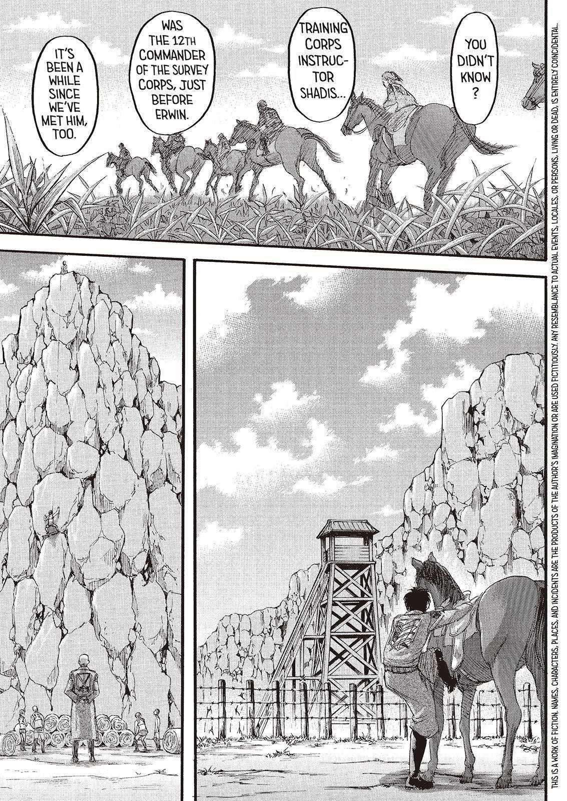 Attack on Titan manga, chapter 71, page 1 of 45