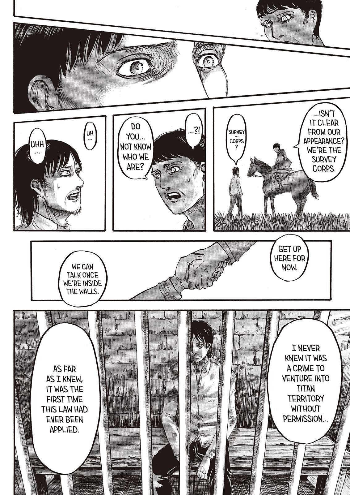 Attack on Titan manga, chapter 71, page 10 of 45