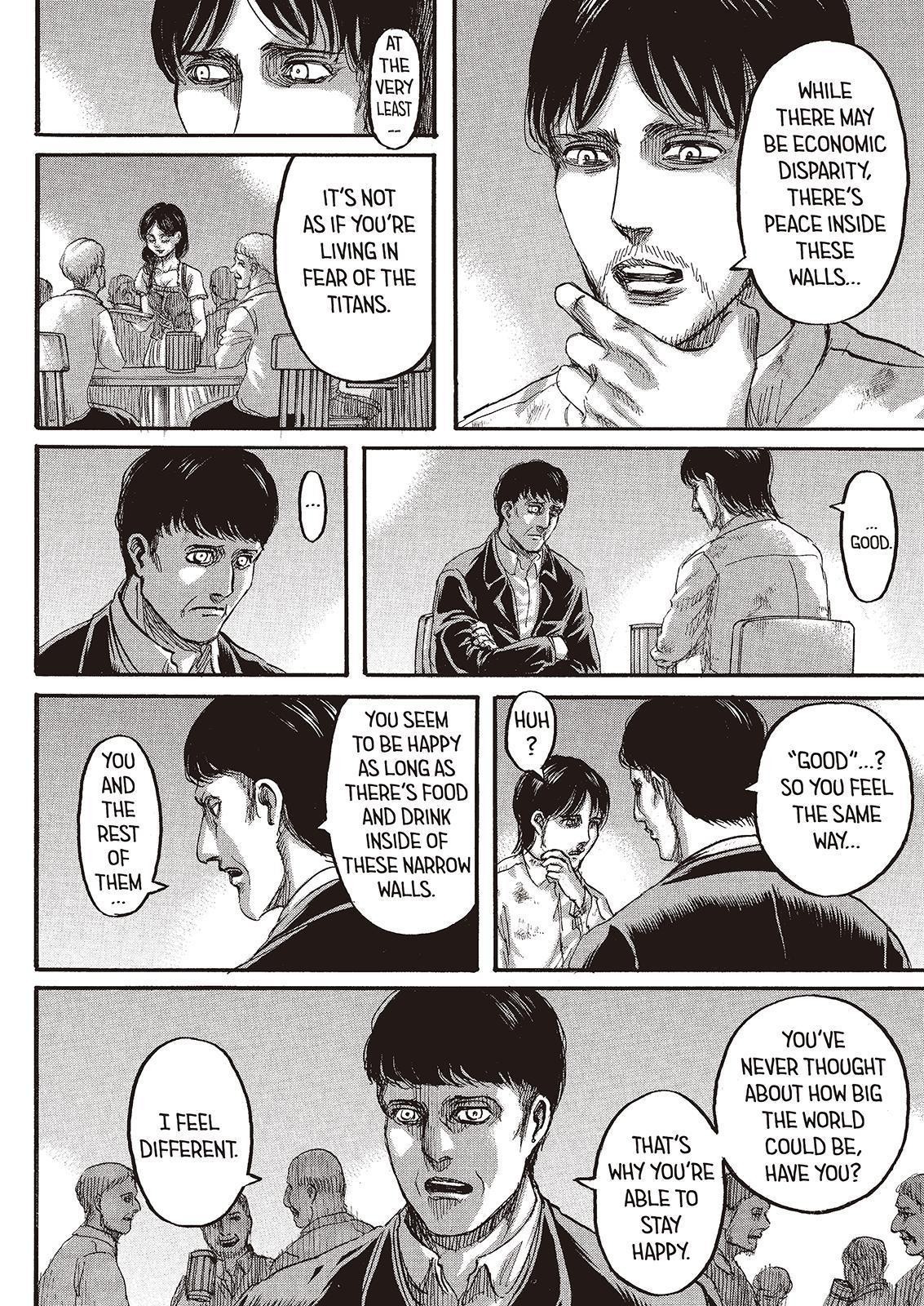 Attack on Titan manga, chapter 71, page 14 of 45