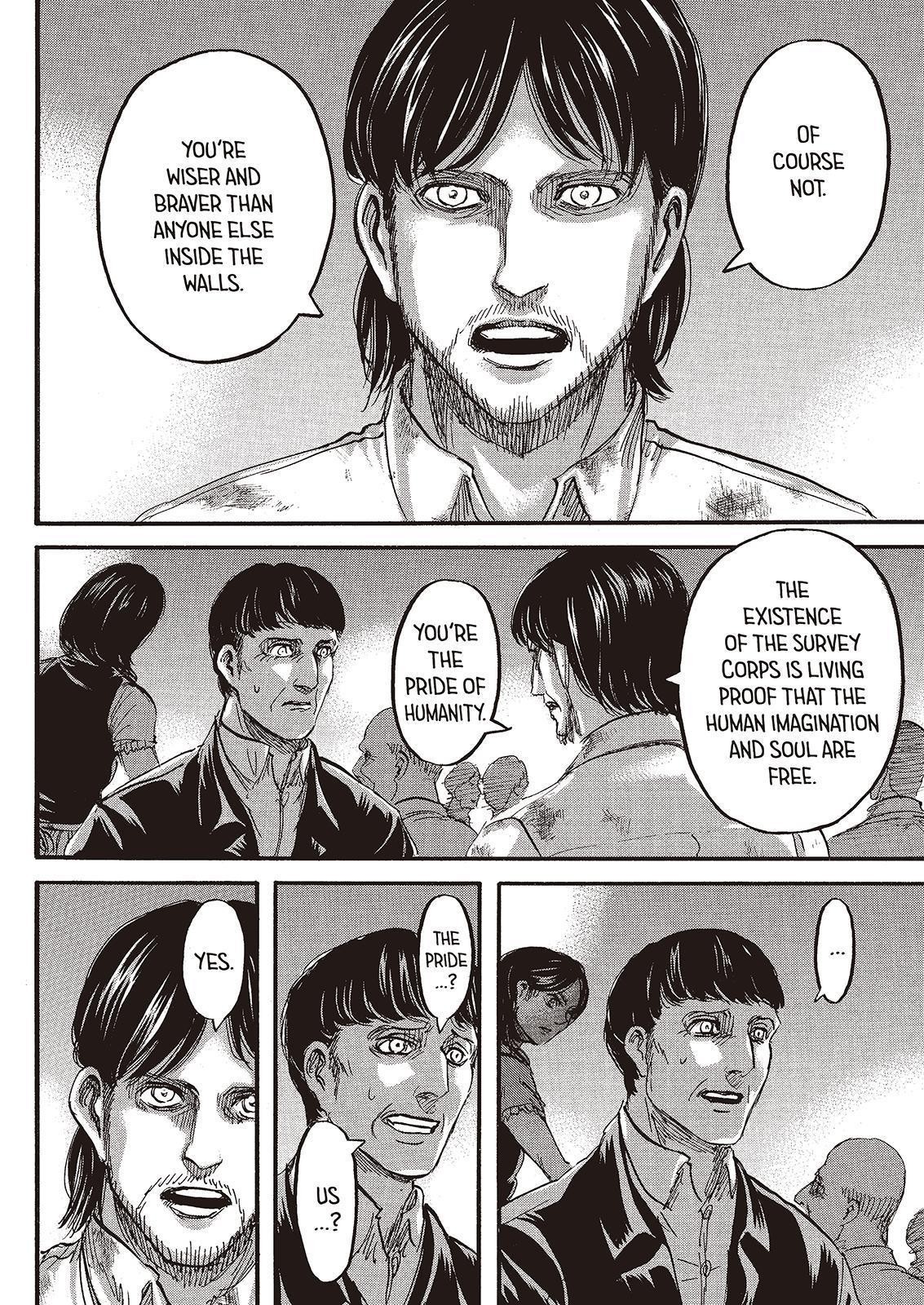 Attack on Titan manga, chapter 71, page 16 of 45