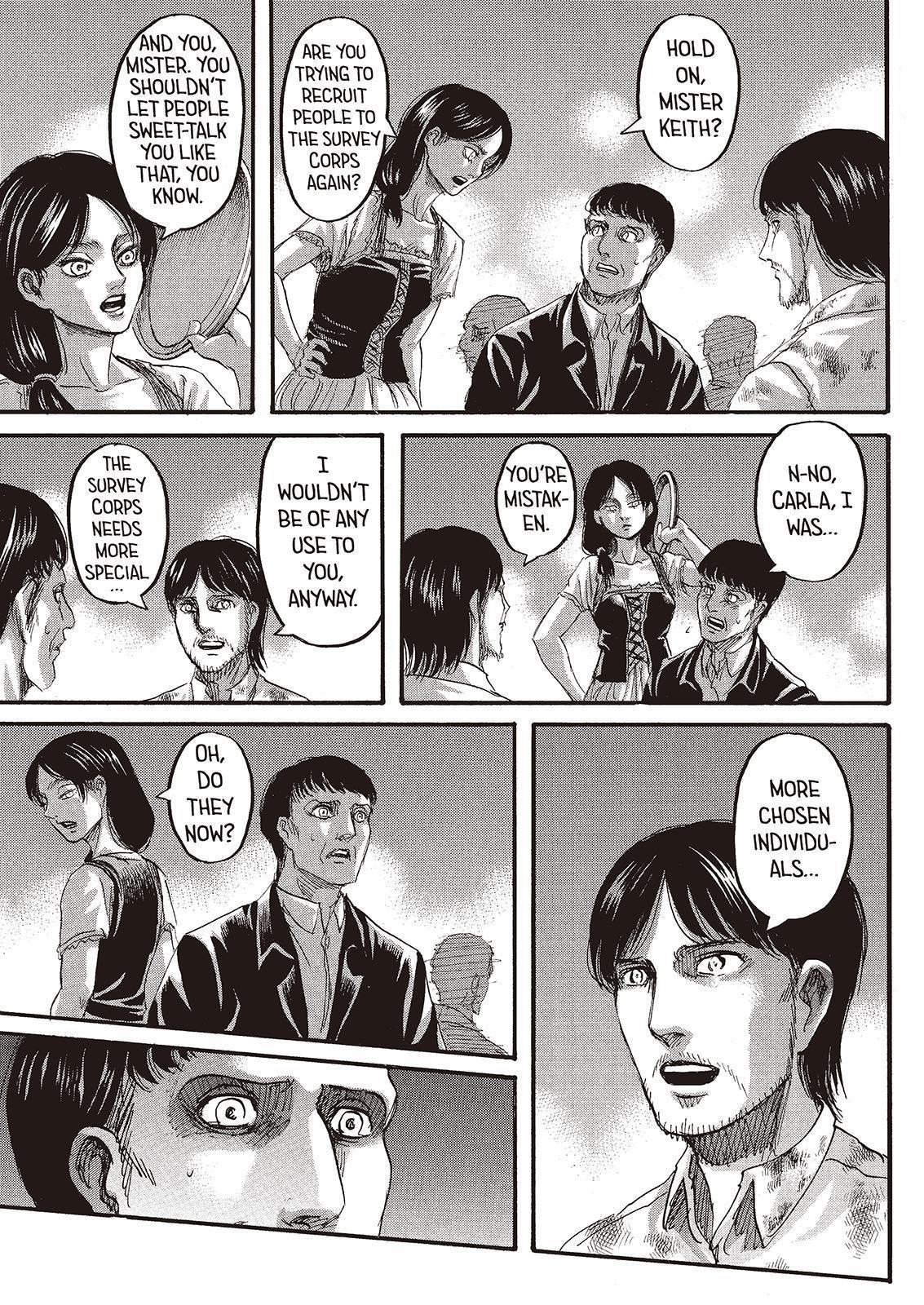 Attack on Titan manga, chapter 71, page 17 of 45
