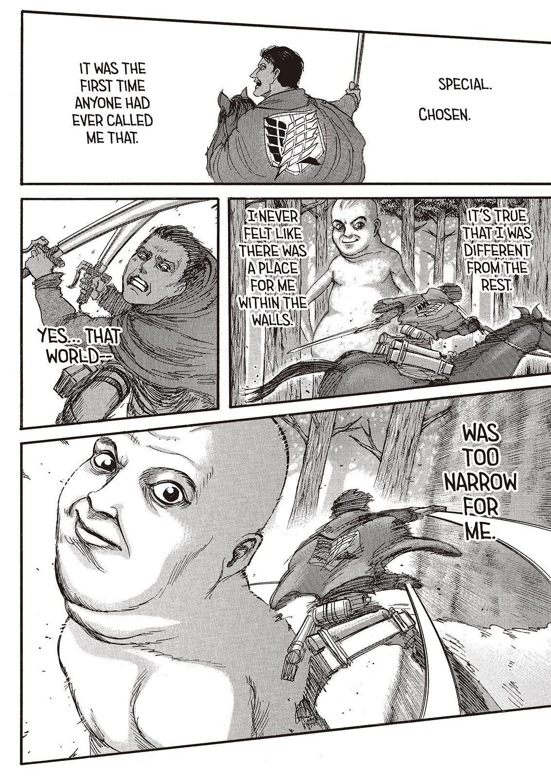 Attack on Titan manga, chapter 71, page 18 of 45