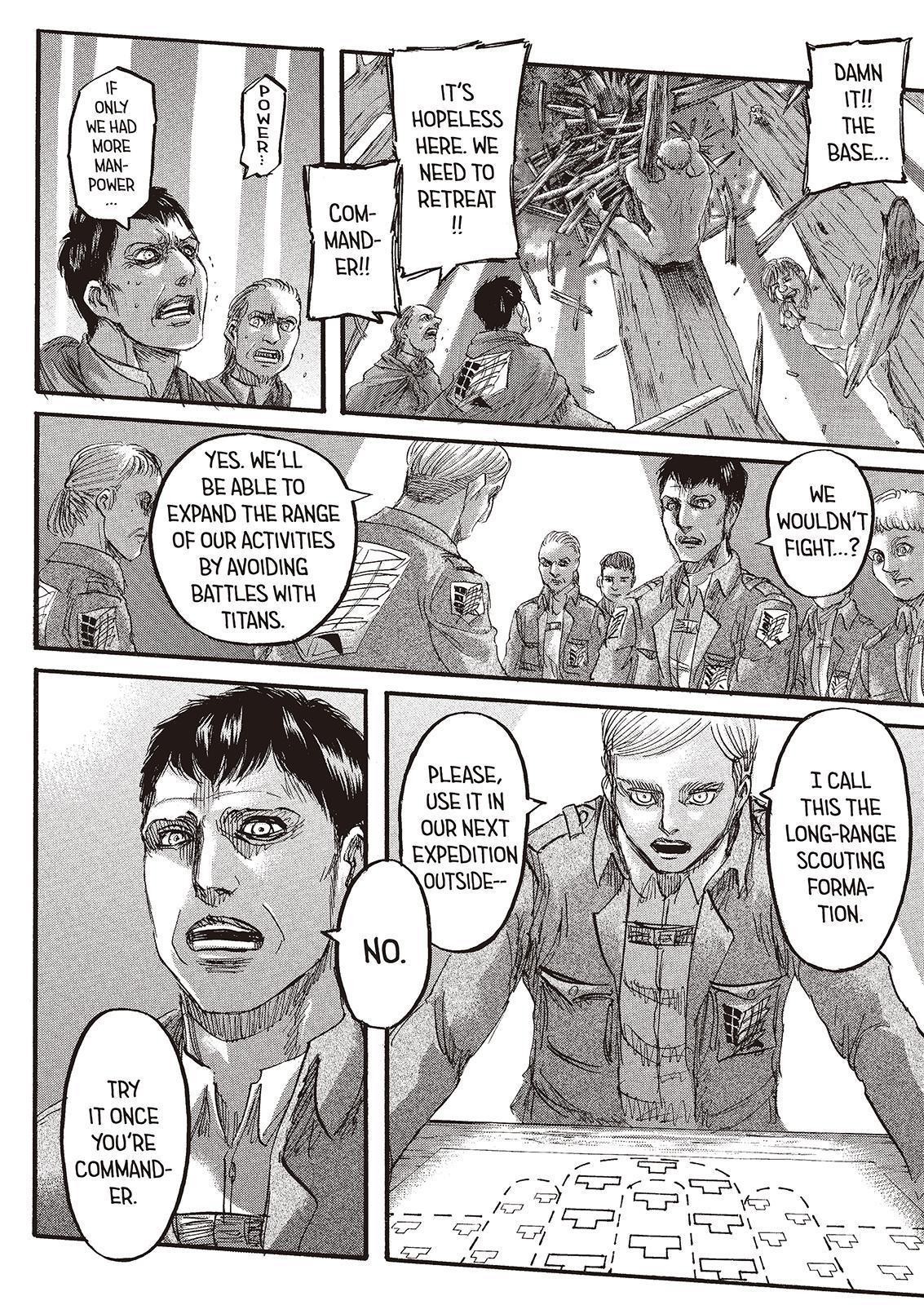 Attack on Titan manga, chapter 71, page 24 of 45