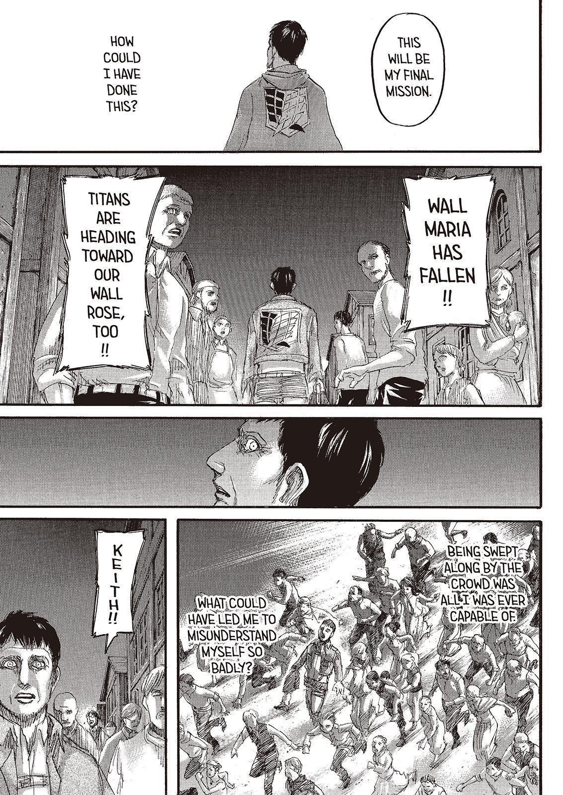 Attack on Titan manga, chapter 71, page 29 of 45