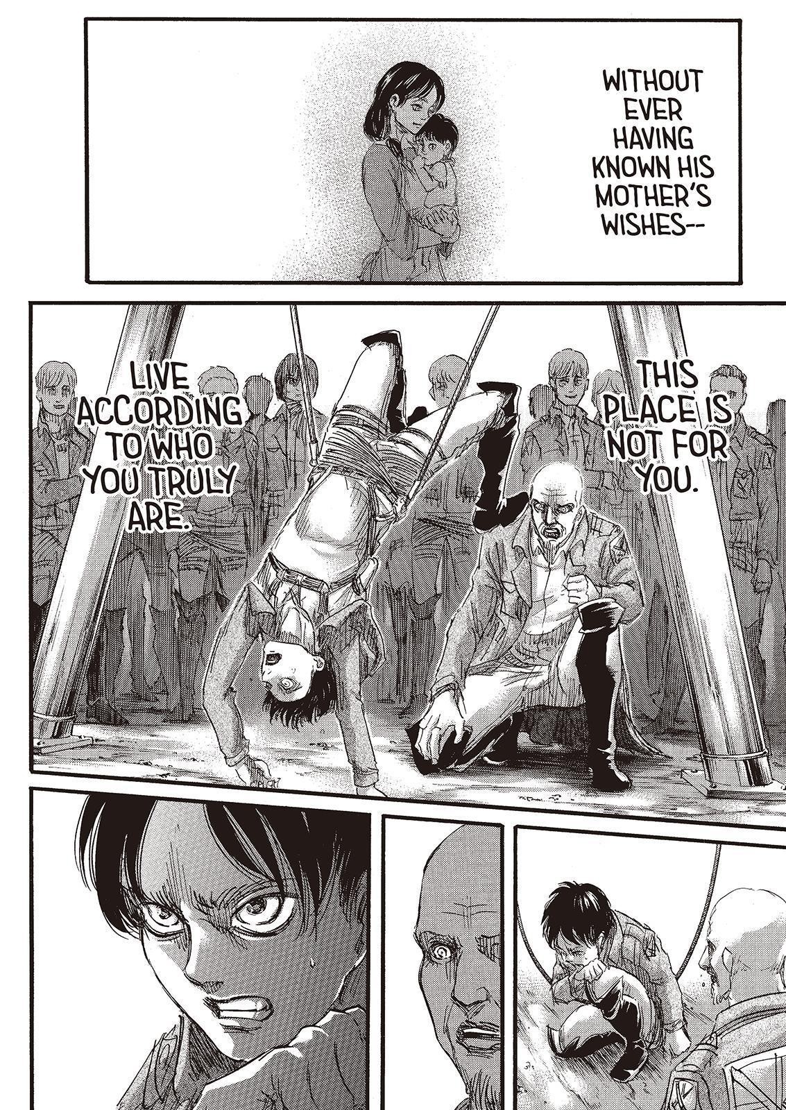 Attack on Titan manga, chapter 71, page 44 of 45