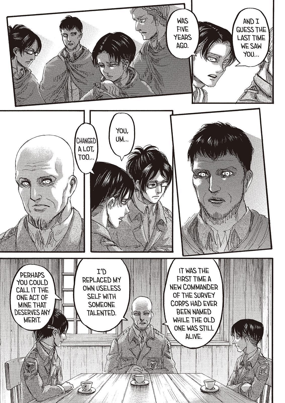 Attack on Titan manga, chapter 71, page 5 of 45