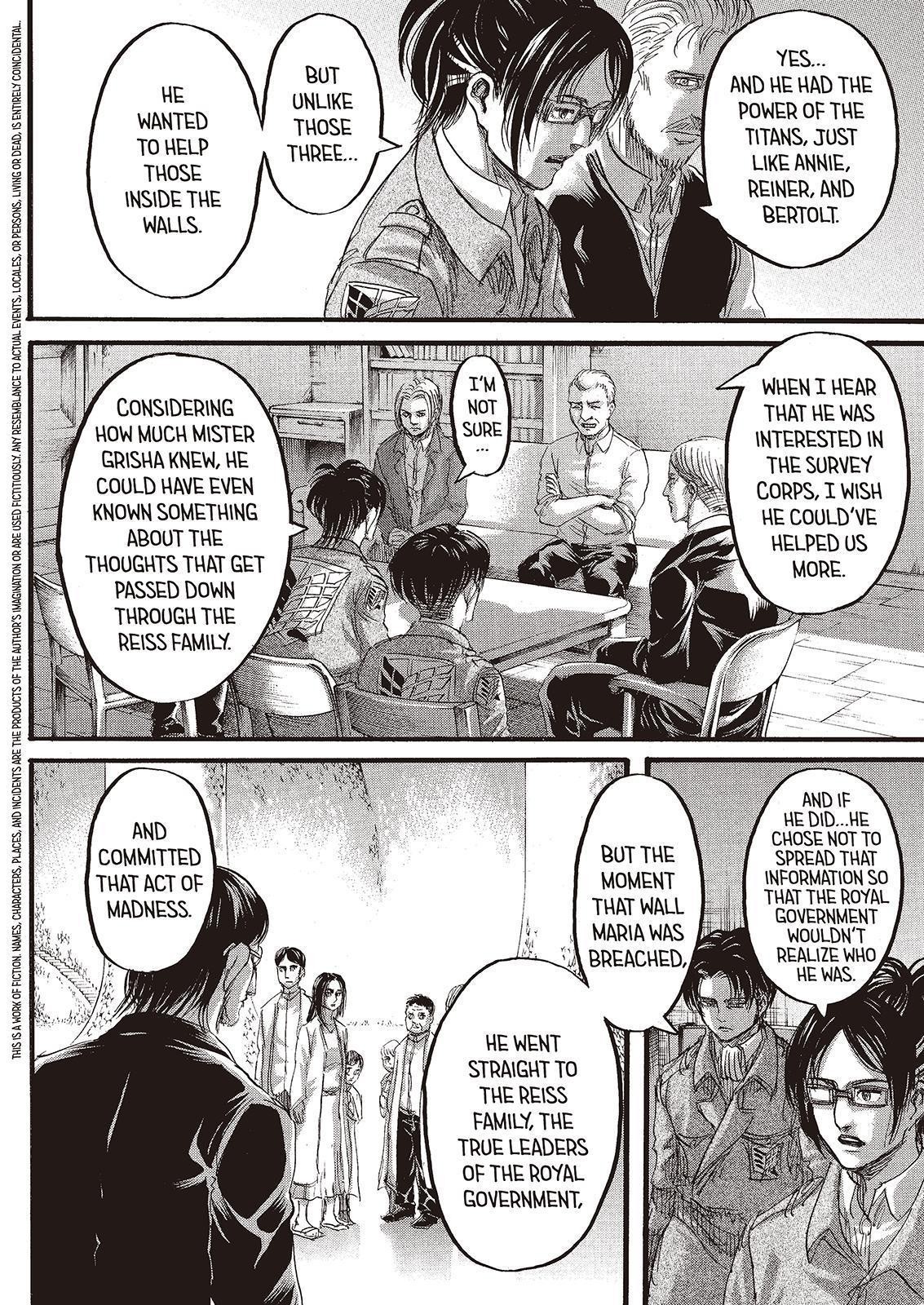 Attack on Titan Chapter 72 page 3 - Chapter 72