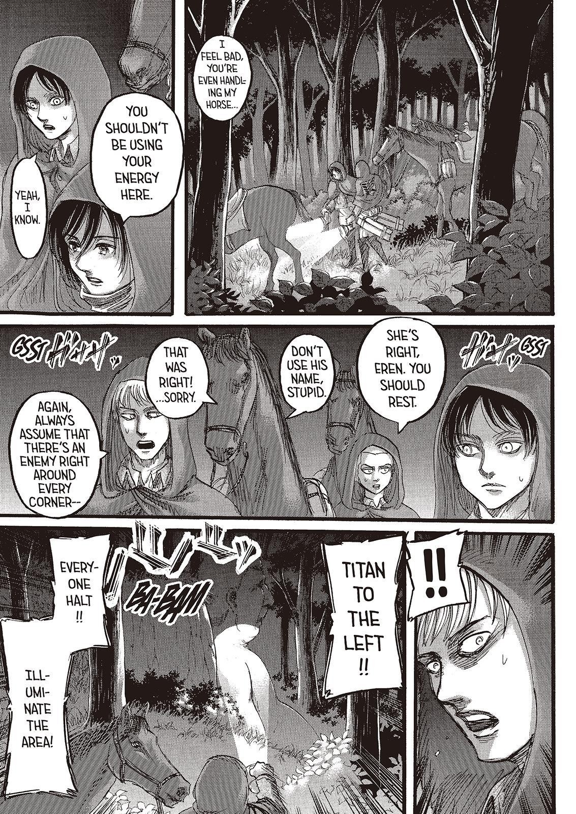Attack on Titan manga, chapter 73, page 10 of 47