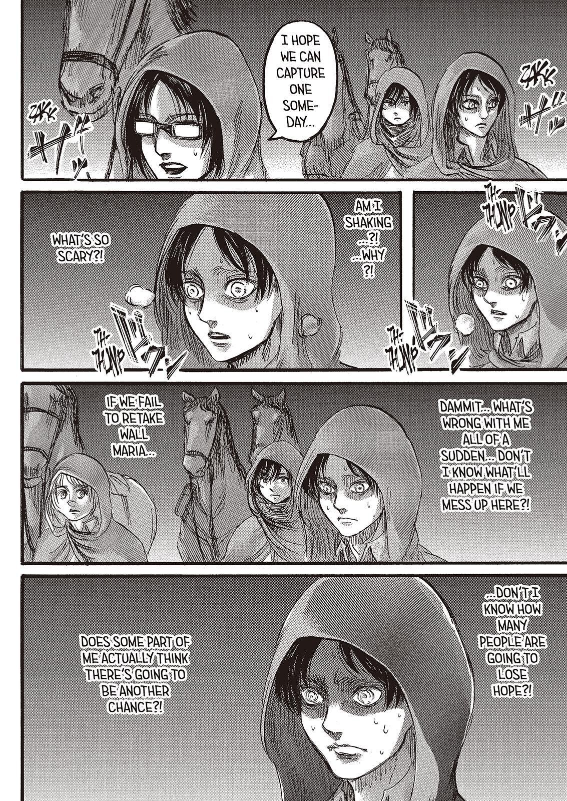 Attack on Titan manga, chapter 73, page 13 of 47