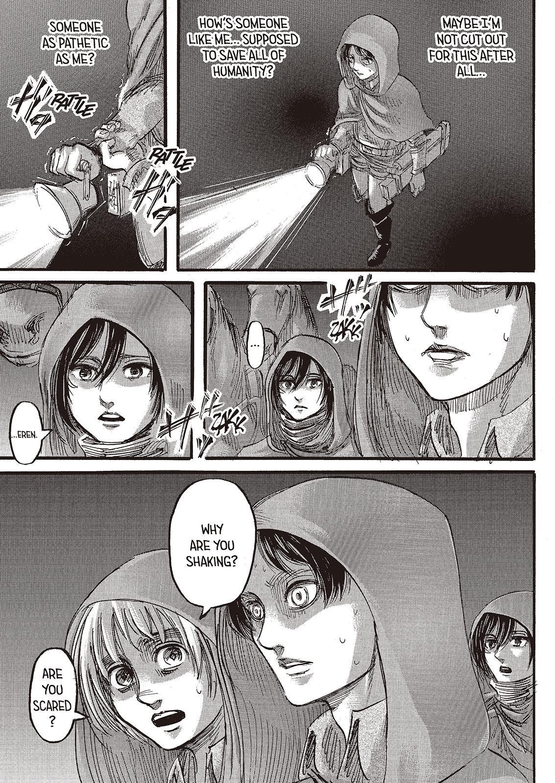 Attack on Titan manga, chapter 73, page 14 of 47