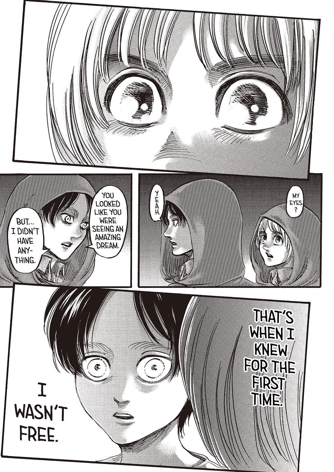 Attack on Titan manga, chapter 73, page 20 of 47