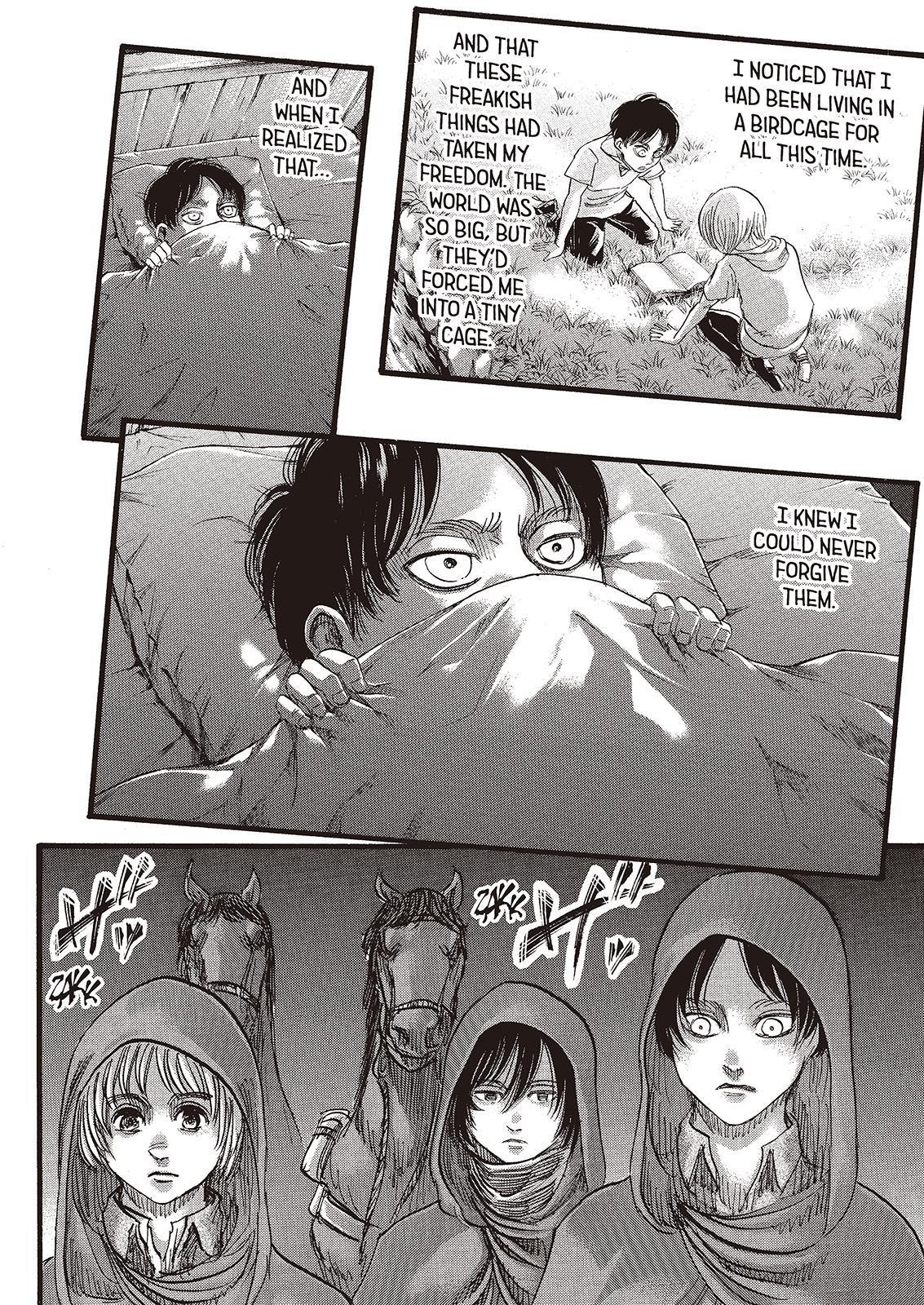 Attack on Titan manga, chapter 73, page 21 of 47