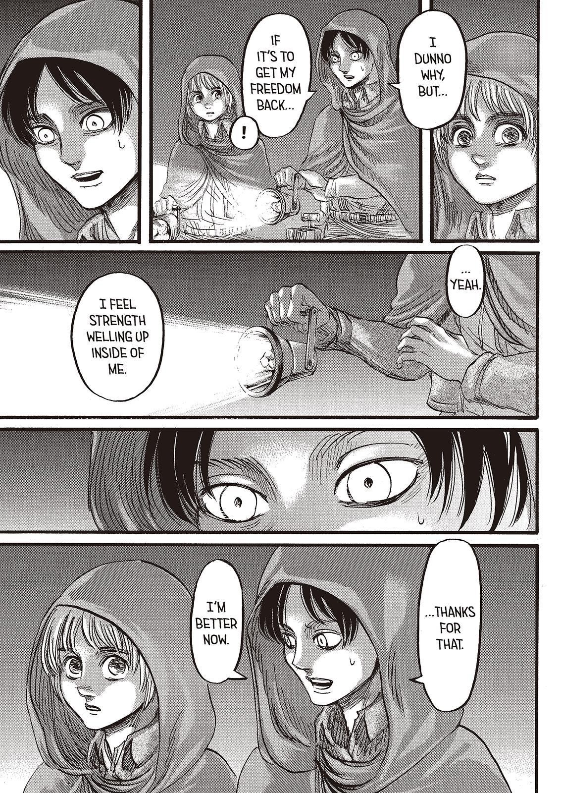Attack on Titan manga, chapter 73, page 22 of 47