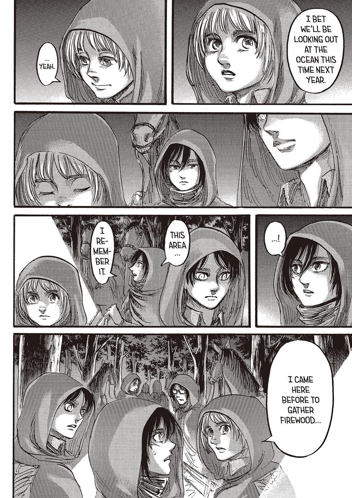 Attack on Titan manga, chapter 73, page 23 of 47