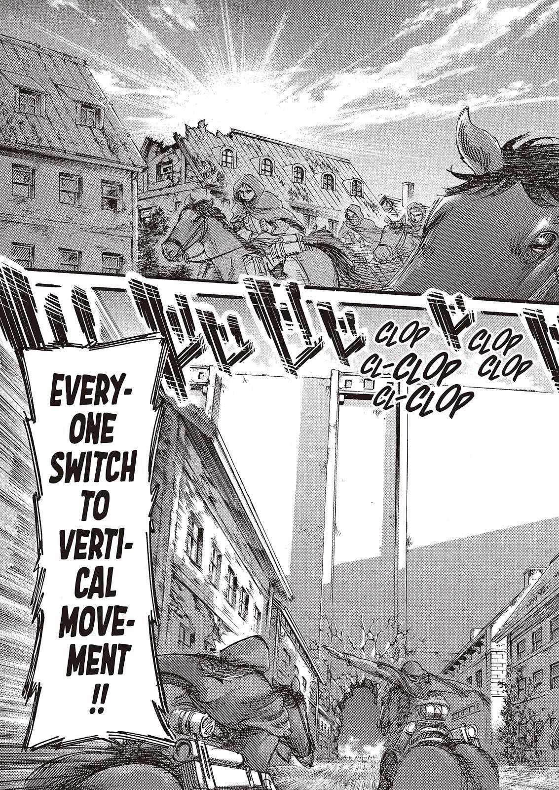 Attack on Titan manga, chapter 73, page 28 of 47