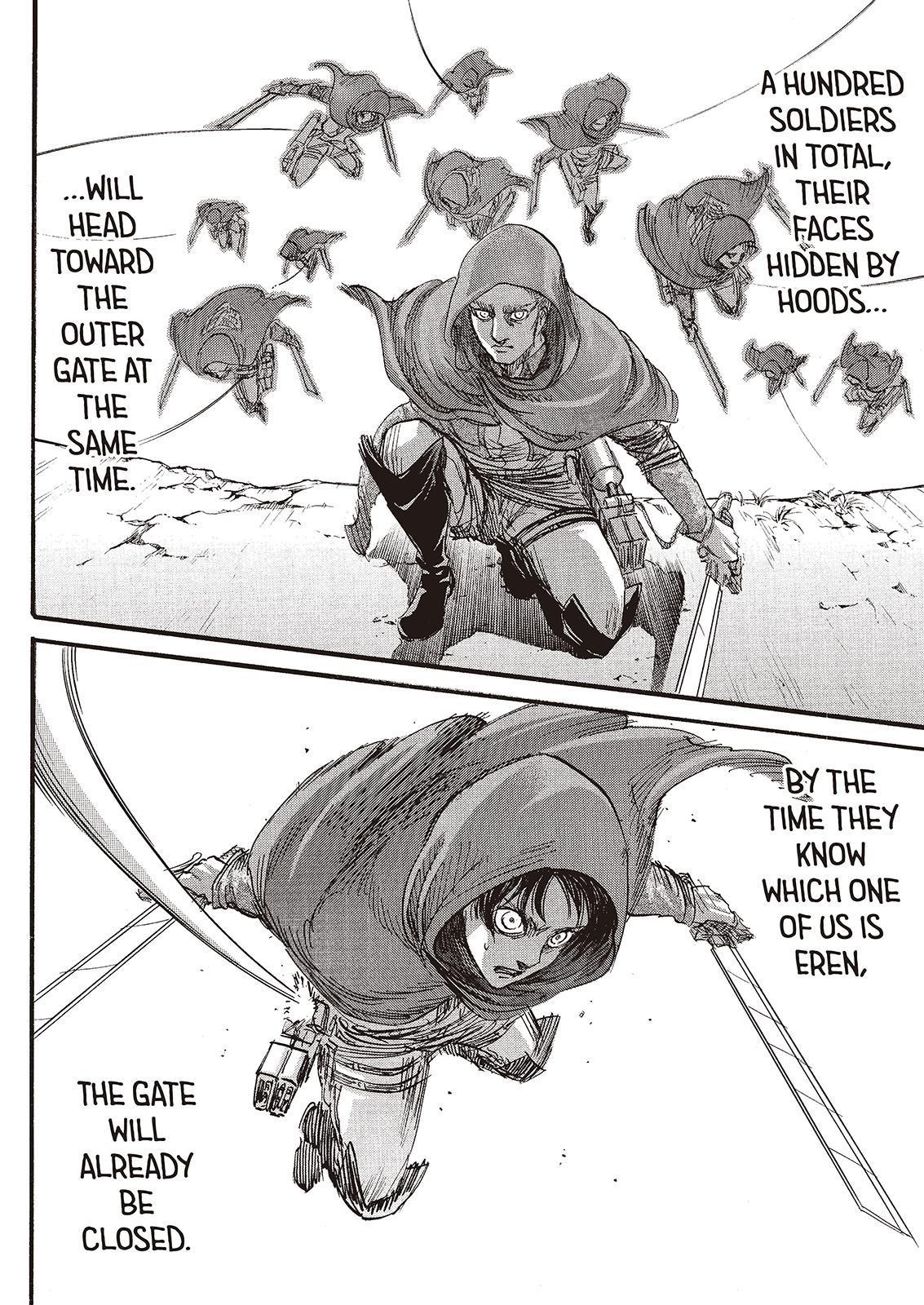 Attack on Titan manga, chapter 73, page 33 of 47