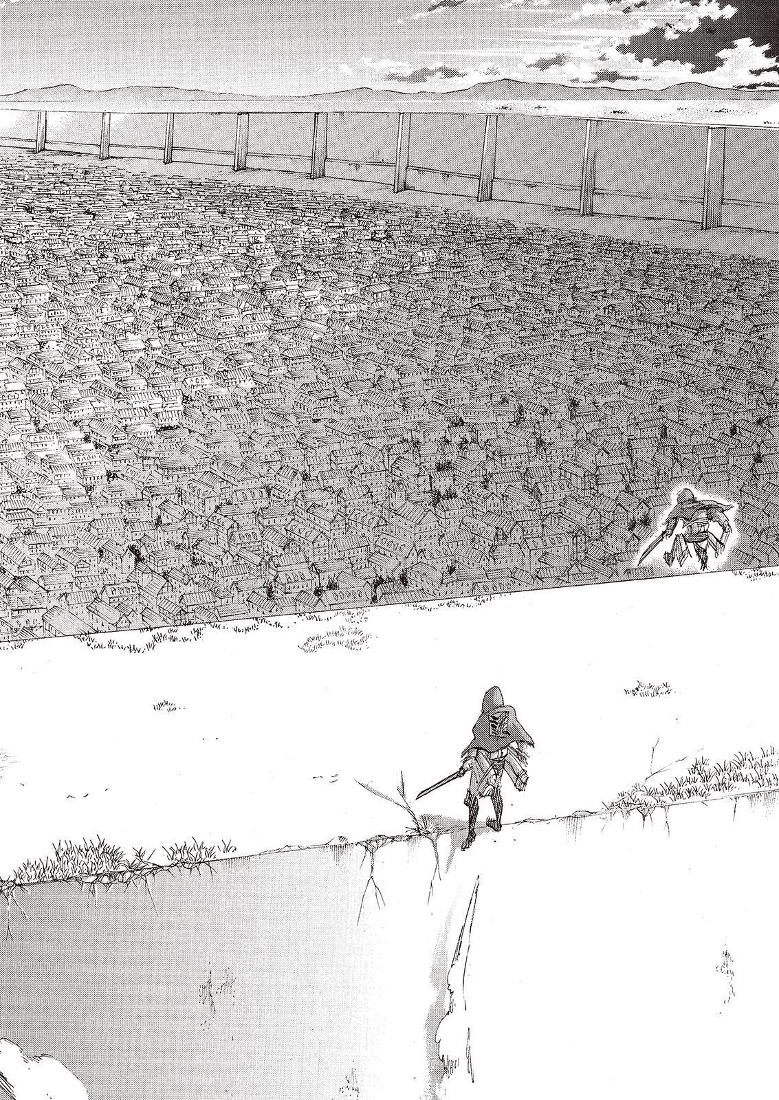 Attack on Titan manga, chapter 73, page 35 of 47