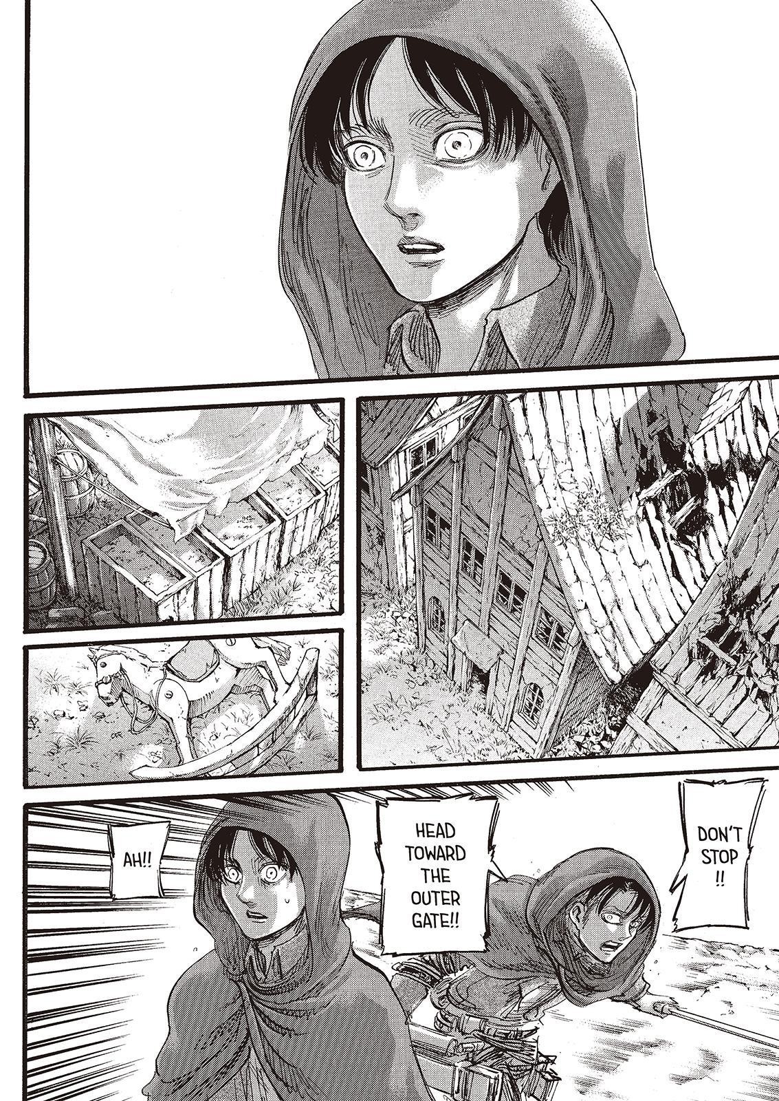 Attack on Titan manga, chapter 73, page 38 of 47