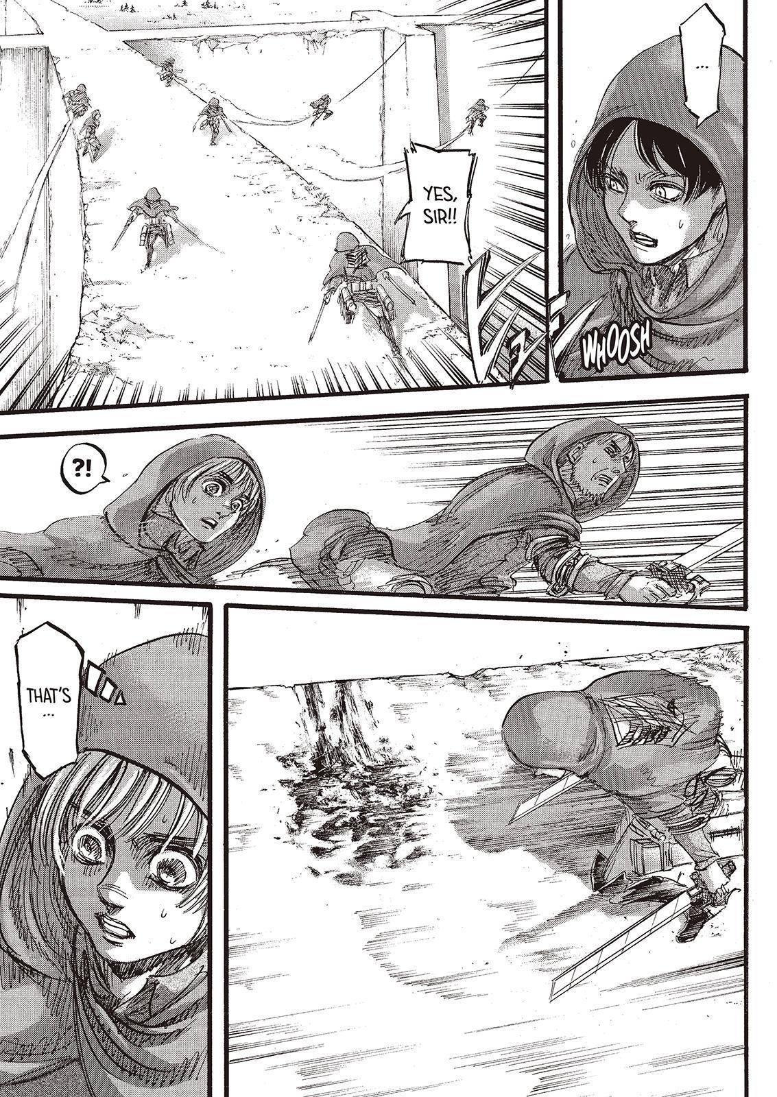 Attack on Titan manga, chapter 73, page 39 of 47