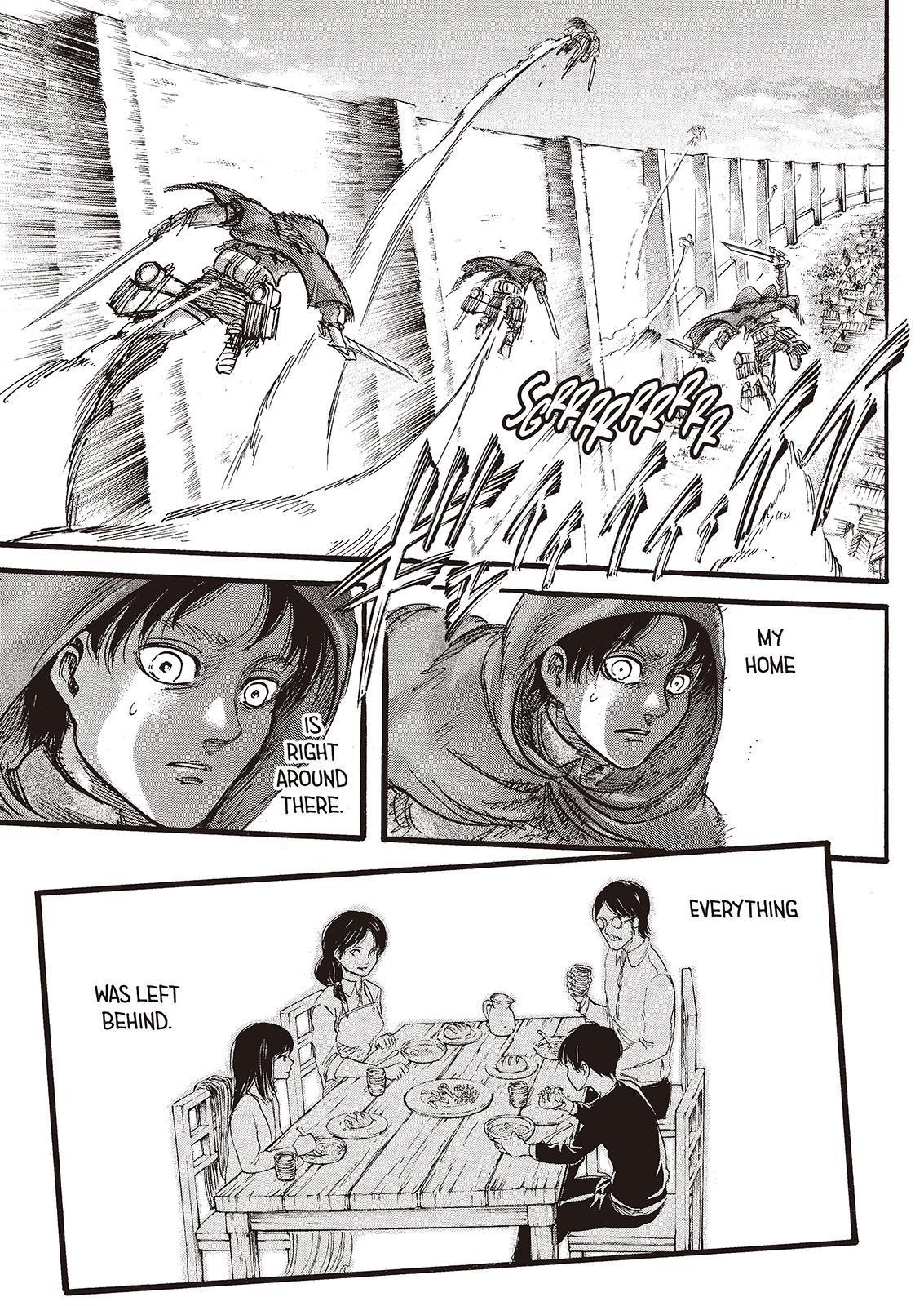 Attack on Titan manga, chapter 73, page 41 of 47