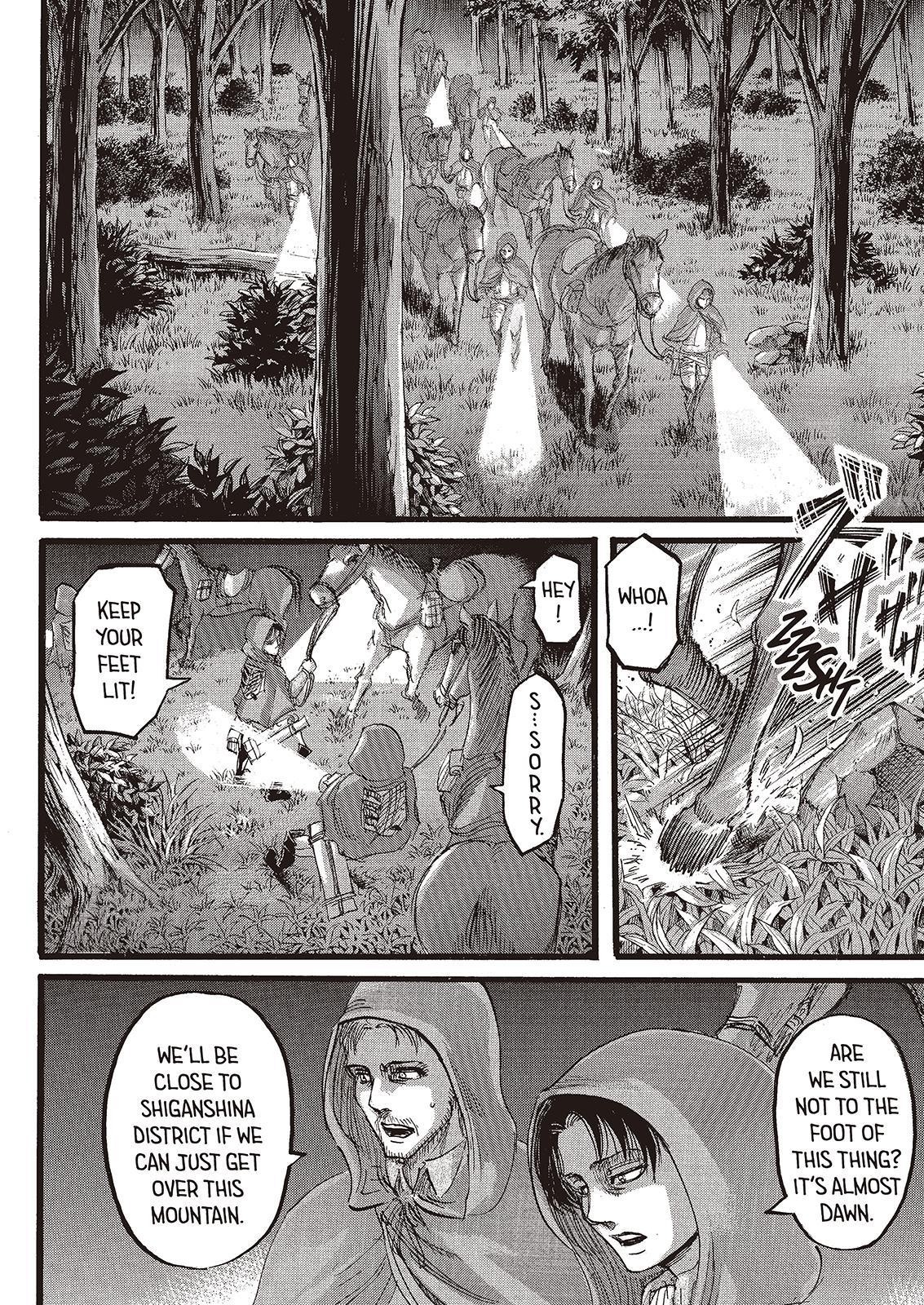 Attack on Titan manga, chapter 73, page 9 of 47