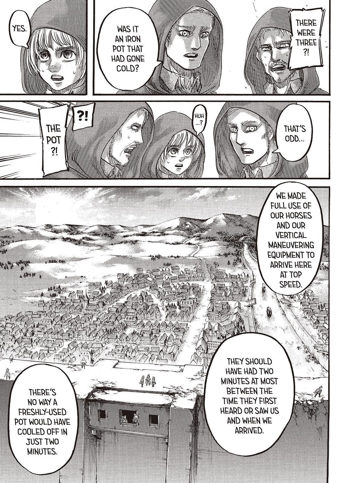 Attack on Titan manga, chapter 74, page 11 of 45