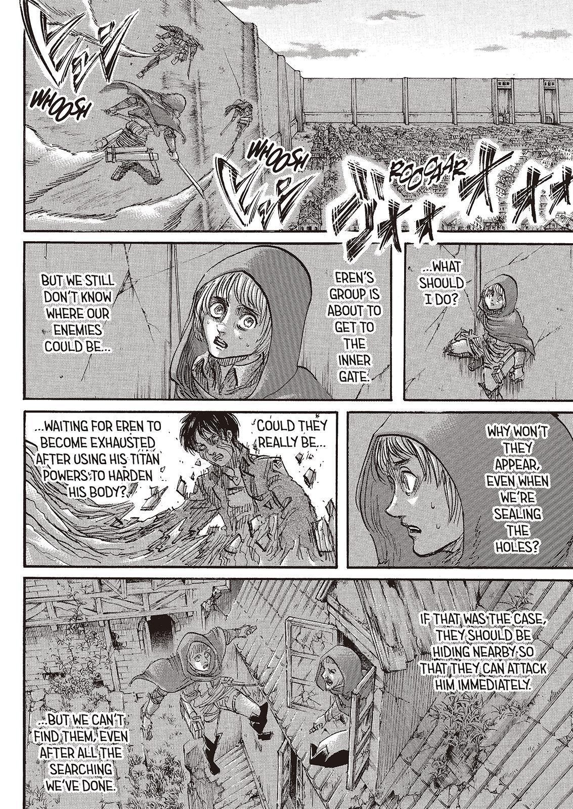 Attack on Titan manga, chapter 74, page 16 of 45