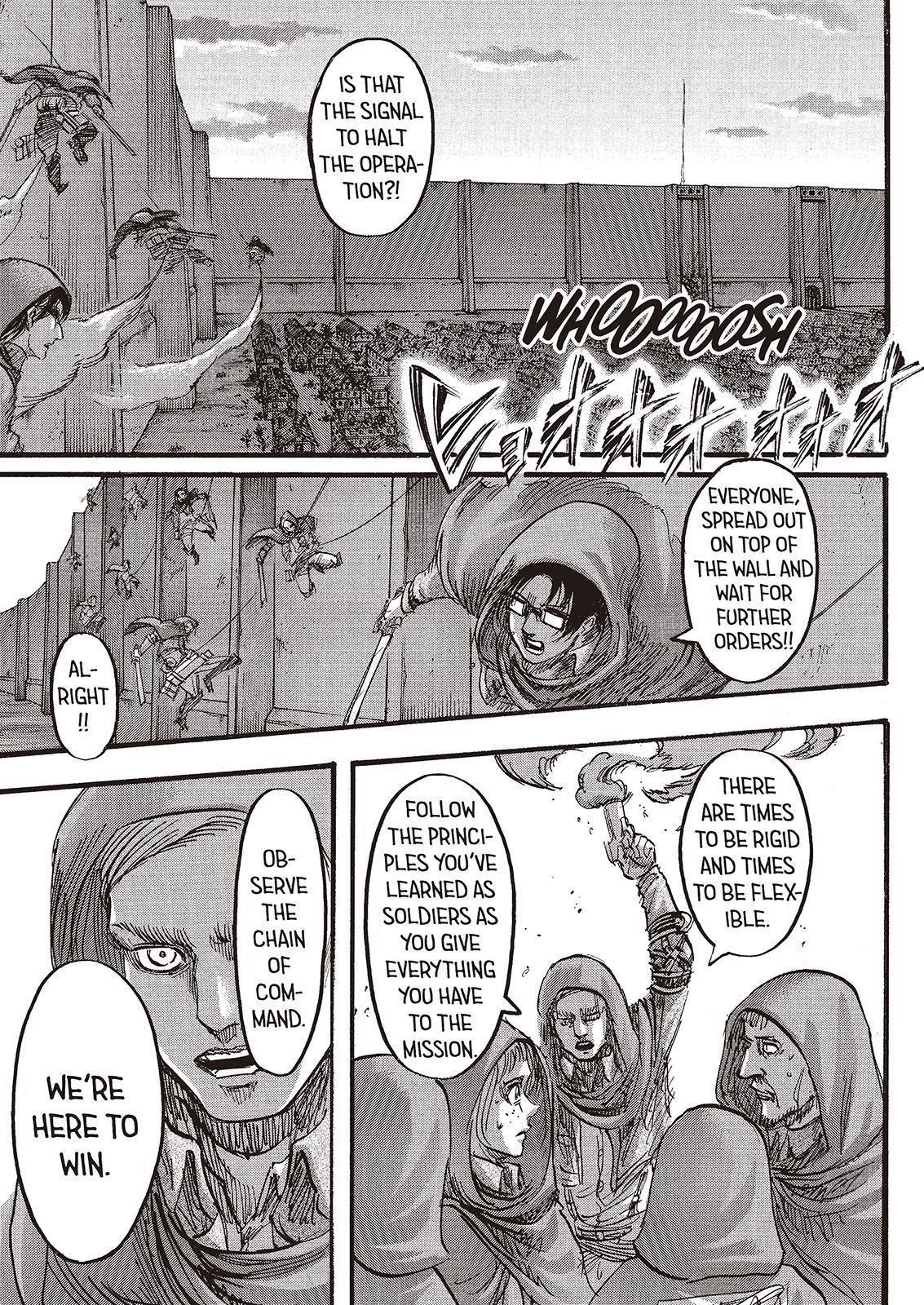 Attack on Titan manga, chapter 74, page 21 of 45