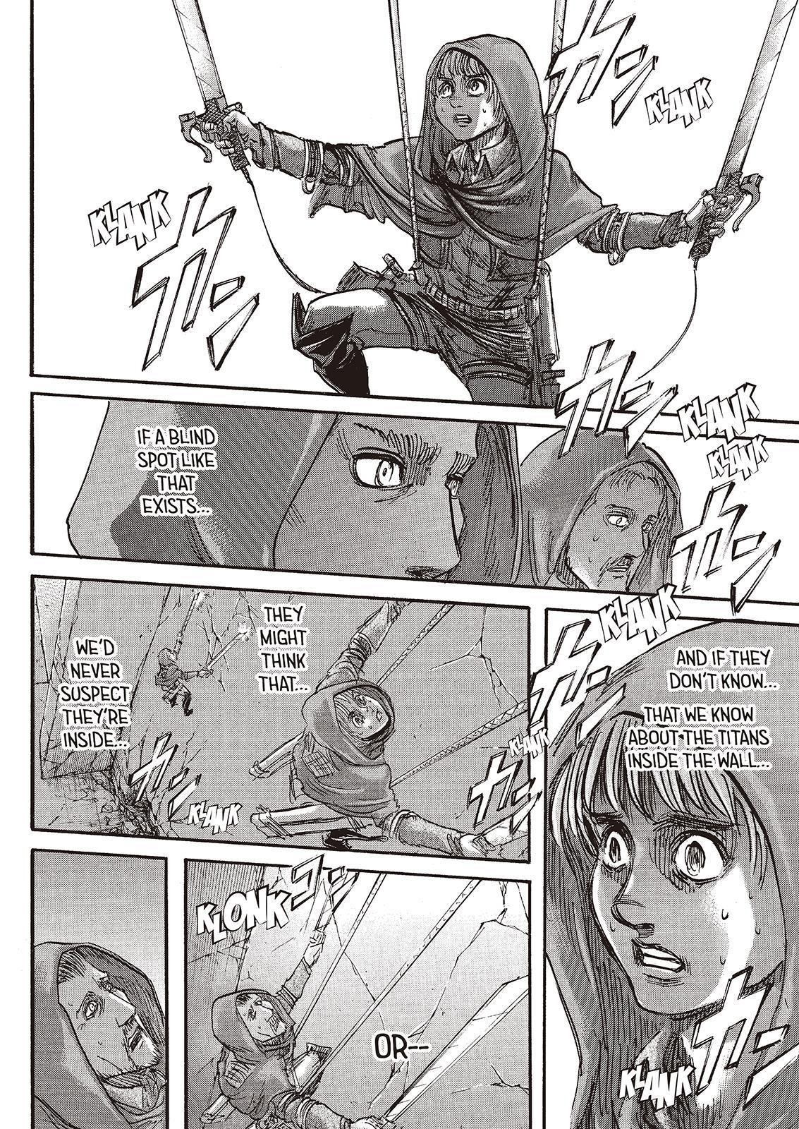 Attack on Titan manga, chapter 74, page 24 of 45