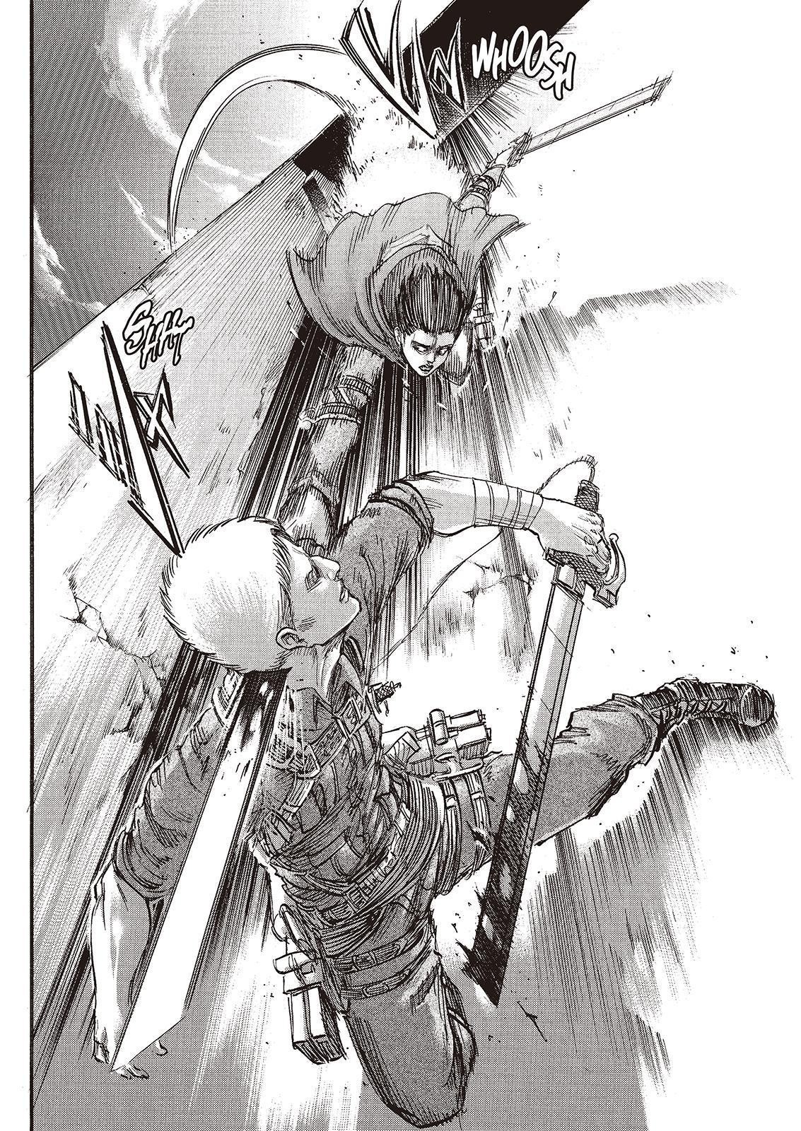 Attack on Titan manga, chapter 74, page 28 of 45