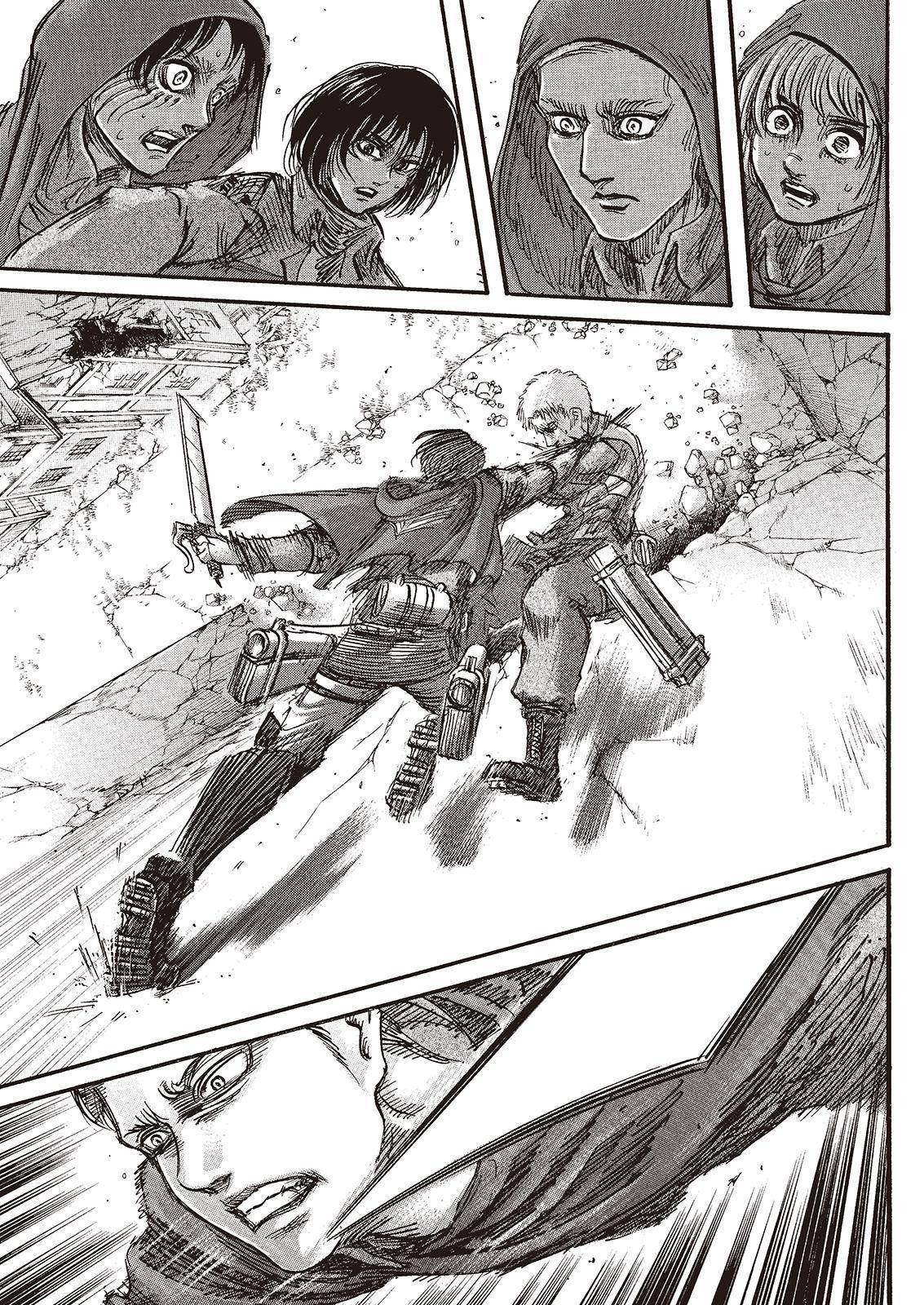 Attack on Titan manga, chapter 74, page 29 of 45