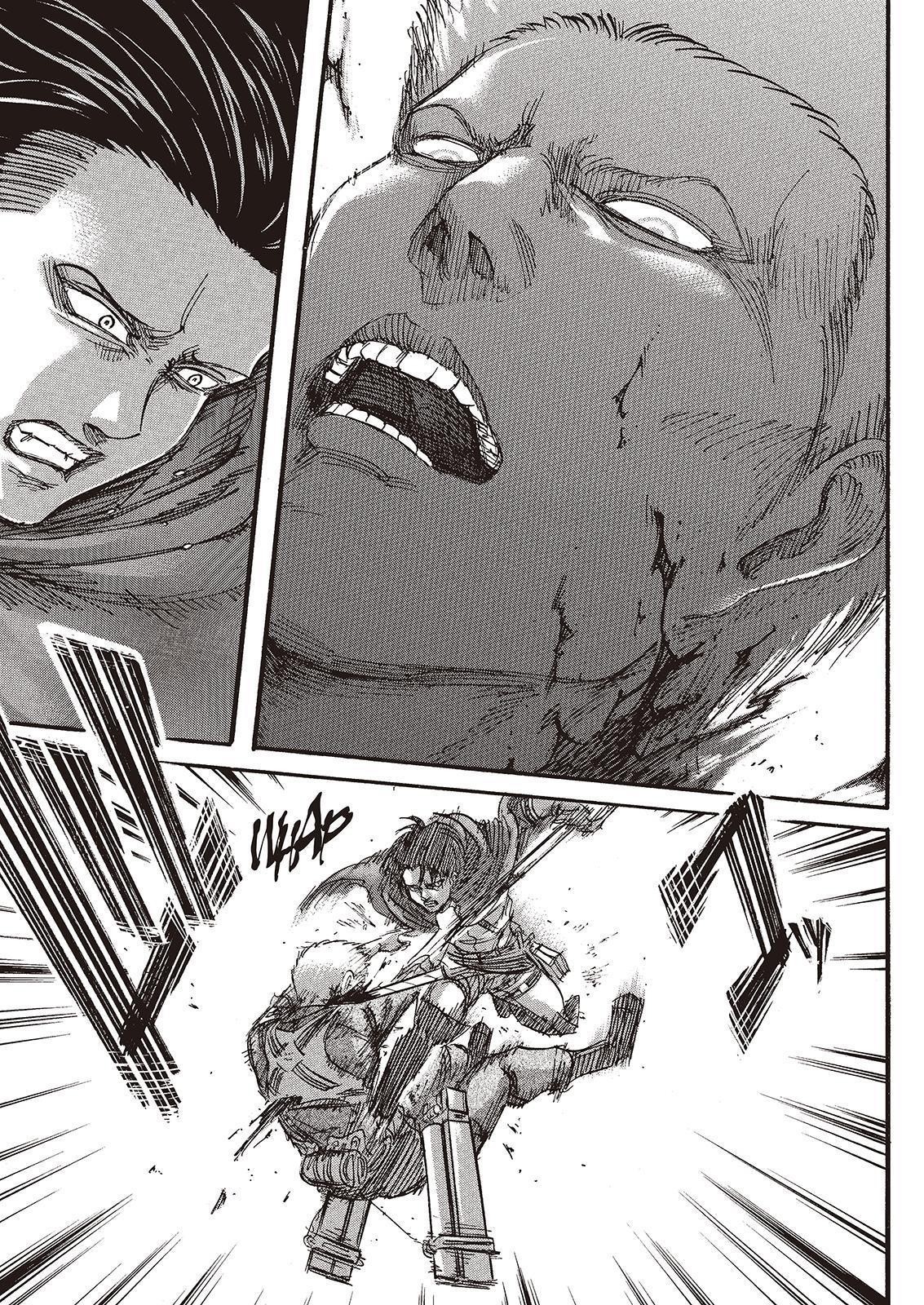 Attack on Titan manga, chapter 74, page 31 of 45