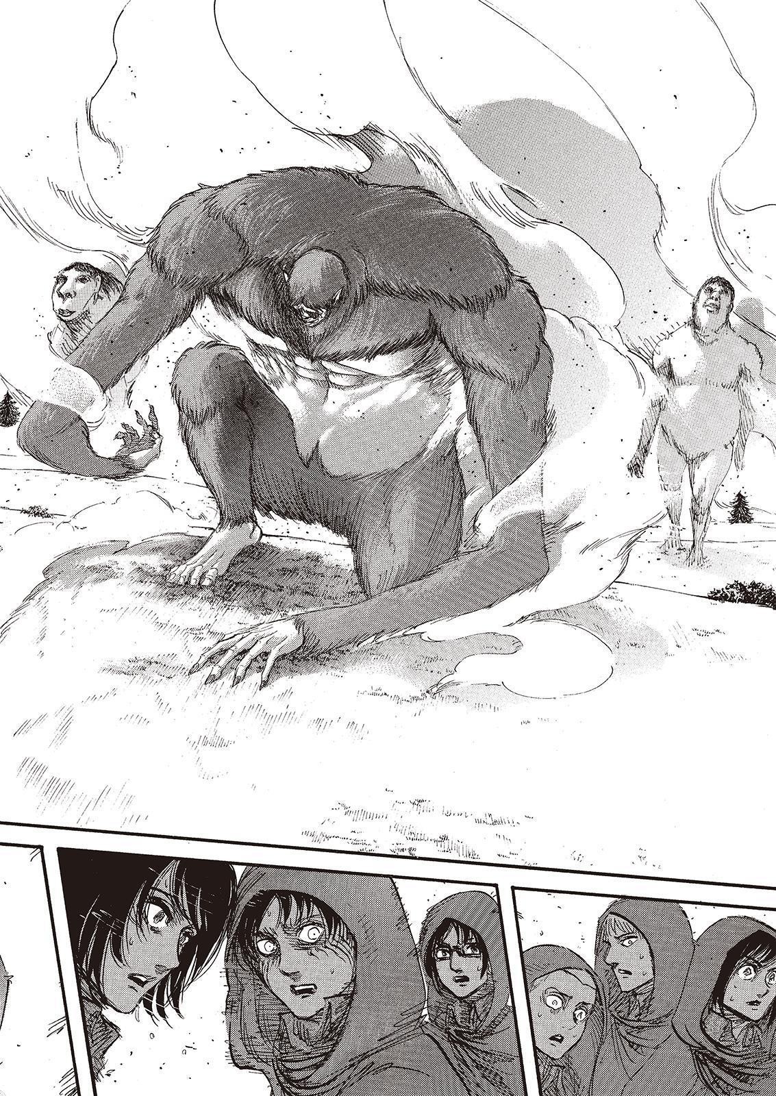 Attack on Titan manga, chapter 74, page 36 of 45