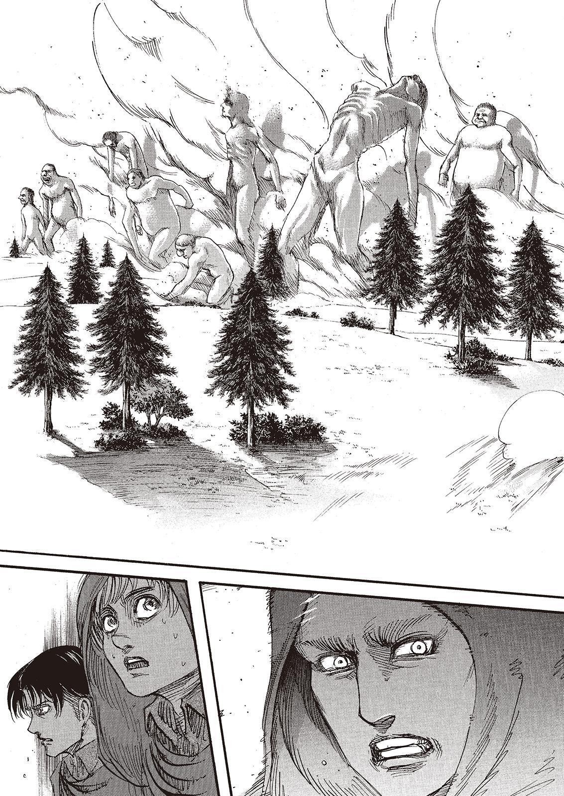 Attack on Titan manga, chapter 74, page 37 of 45