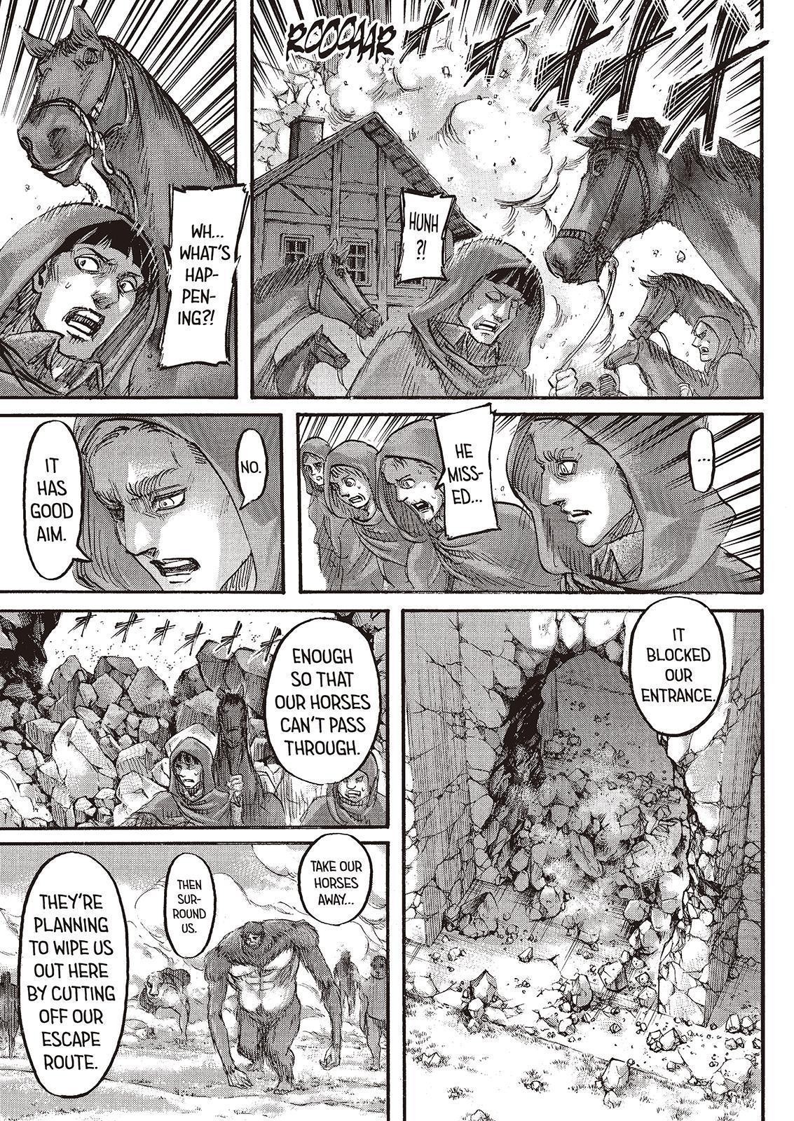 Attack on Titan manga, chapter 74, page 43 of 45