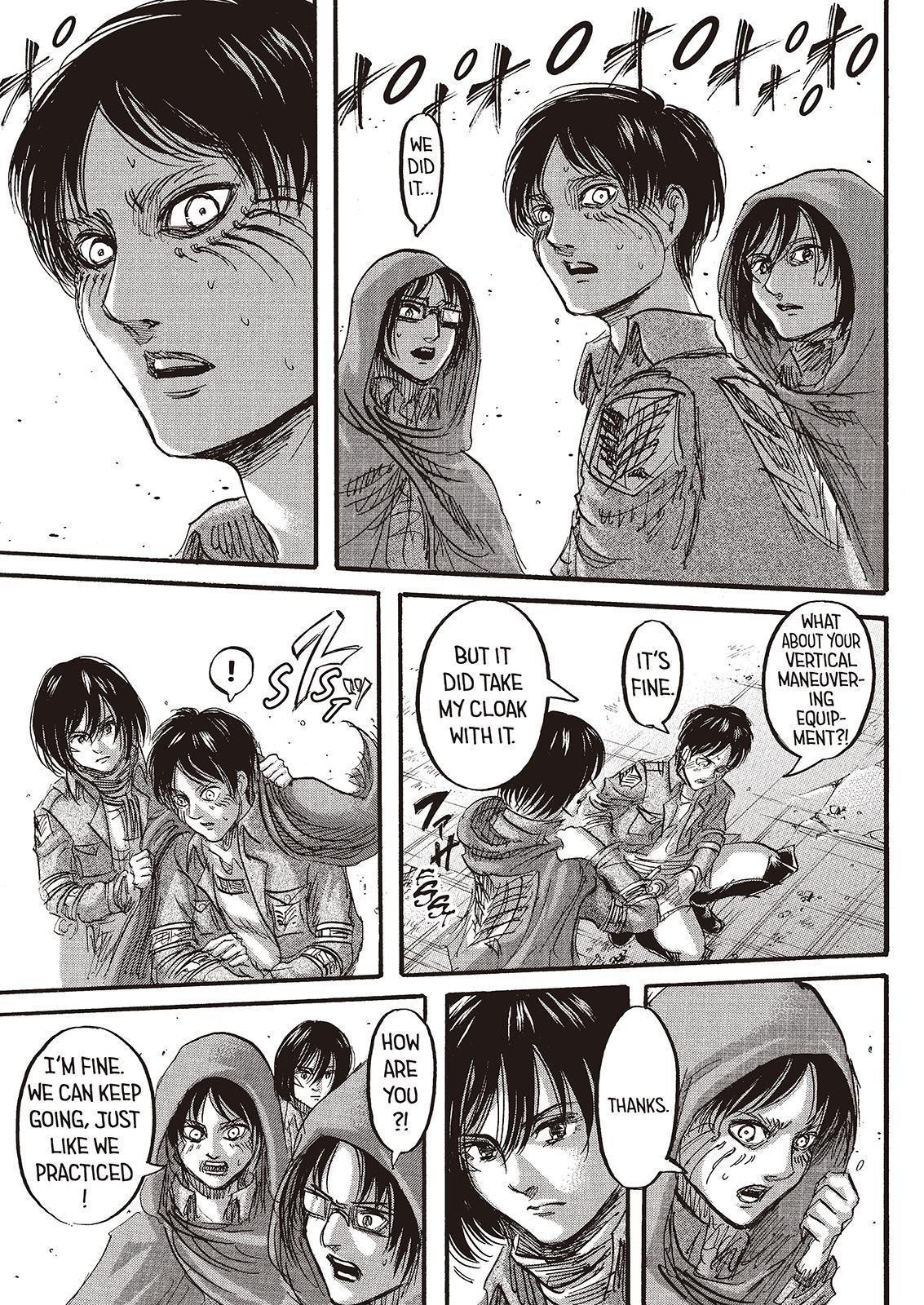 Attack on Titan manga, chapter 74, page 7 of 45