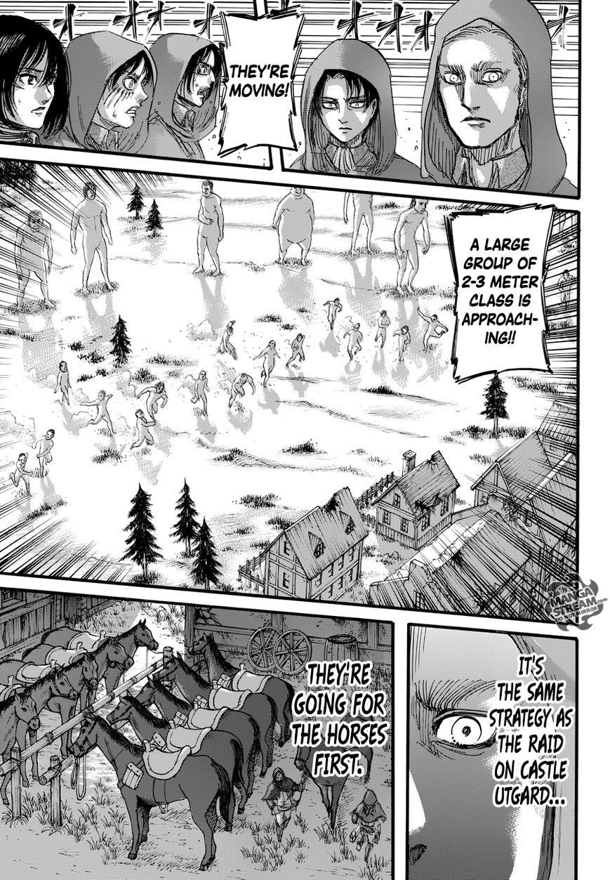 Attack on Titan manga, chapter 75, page 12 of 45