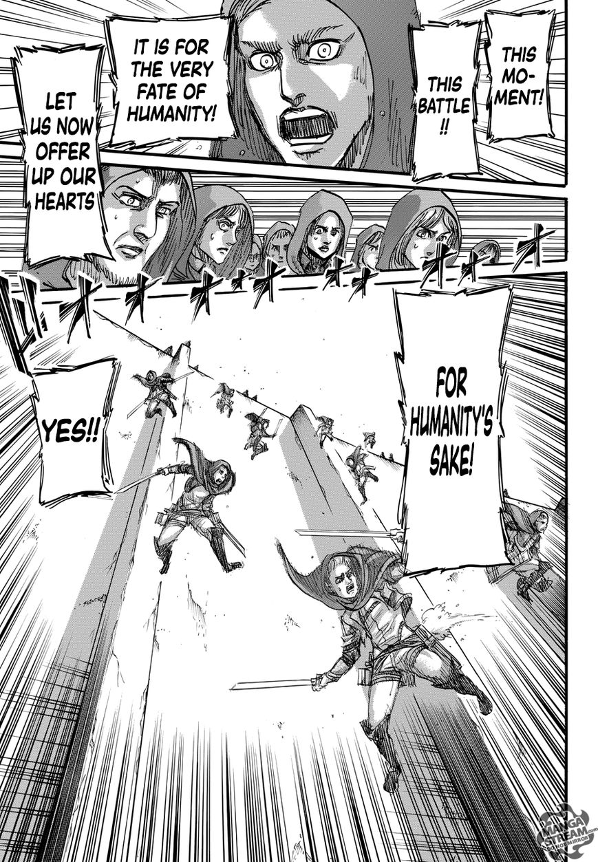 Attack on Titan manga, chapter 75, page 16 of 45