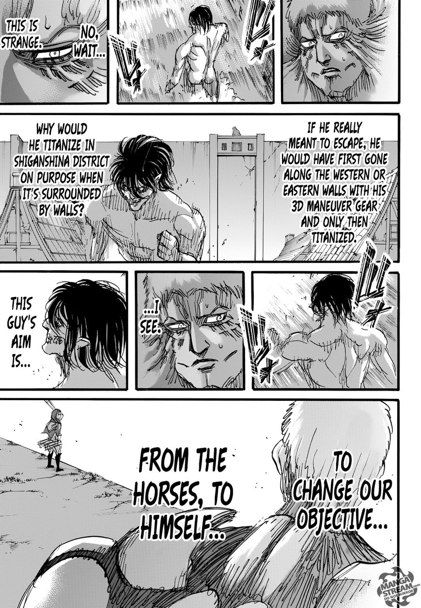 Attack on Titan manga, chapter 75, page 28 of 45