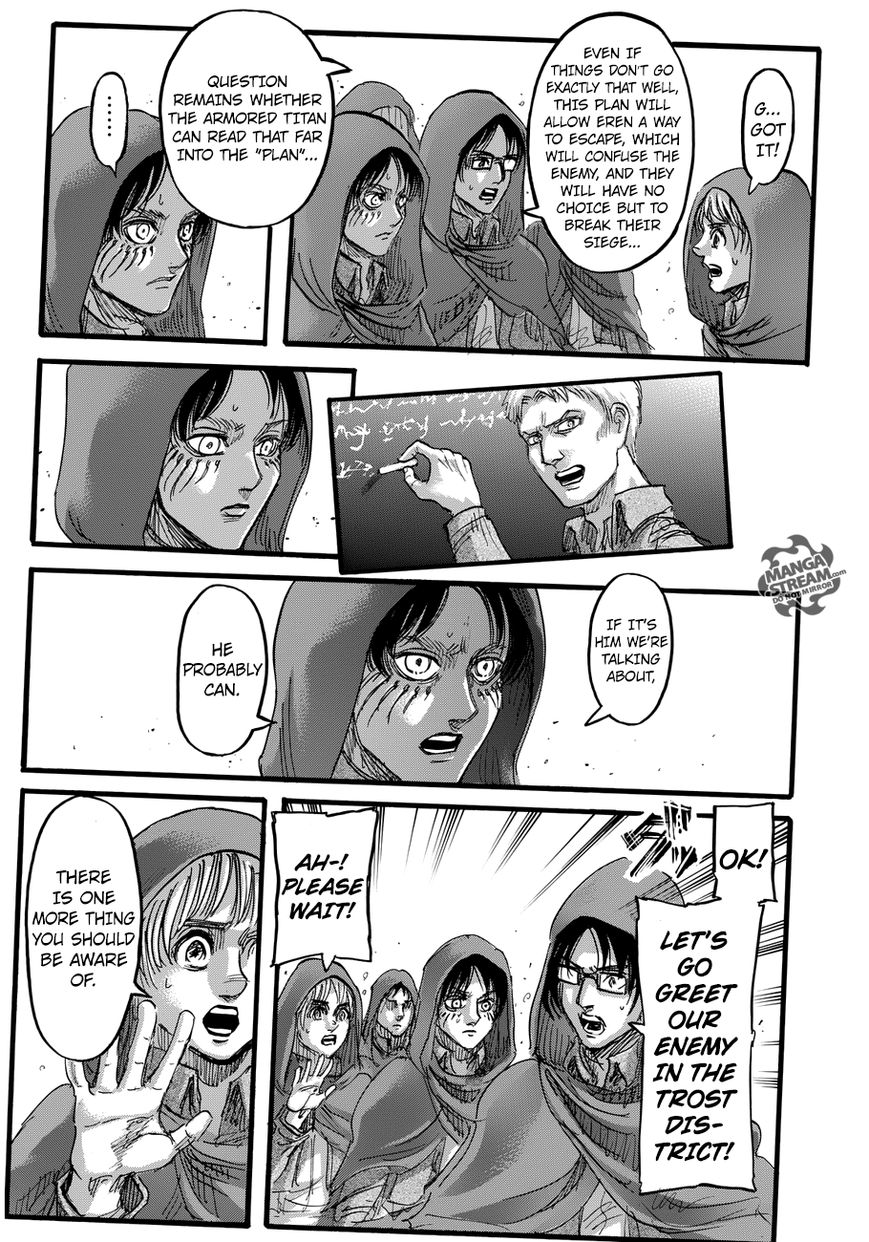 Attack on Titan manga, chapter 75, page 32 of 45