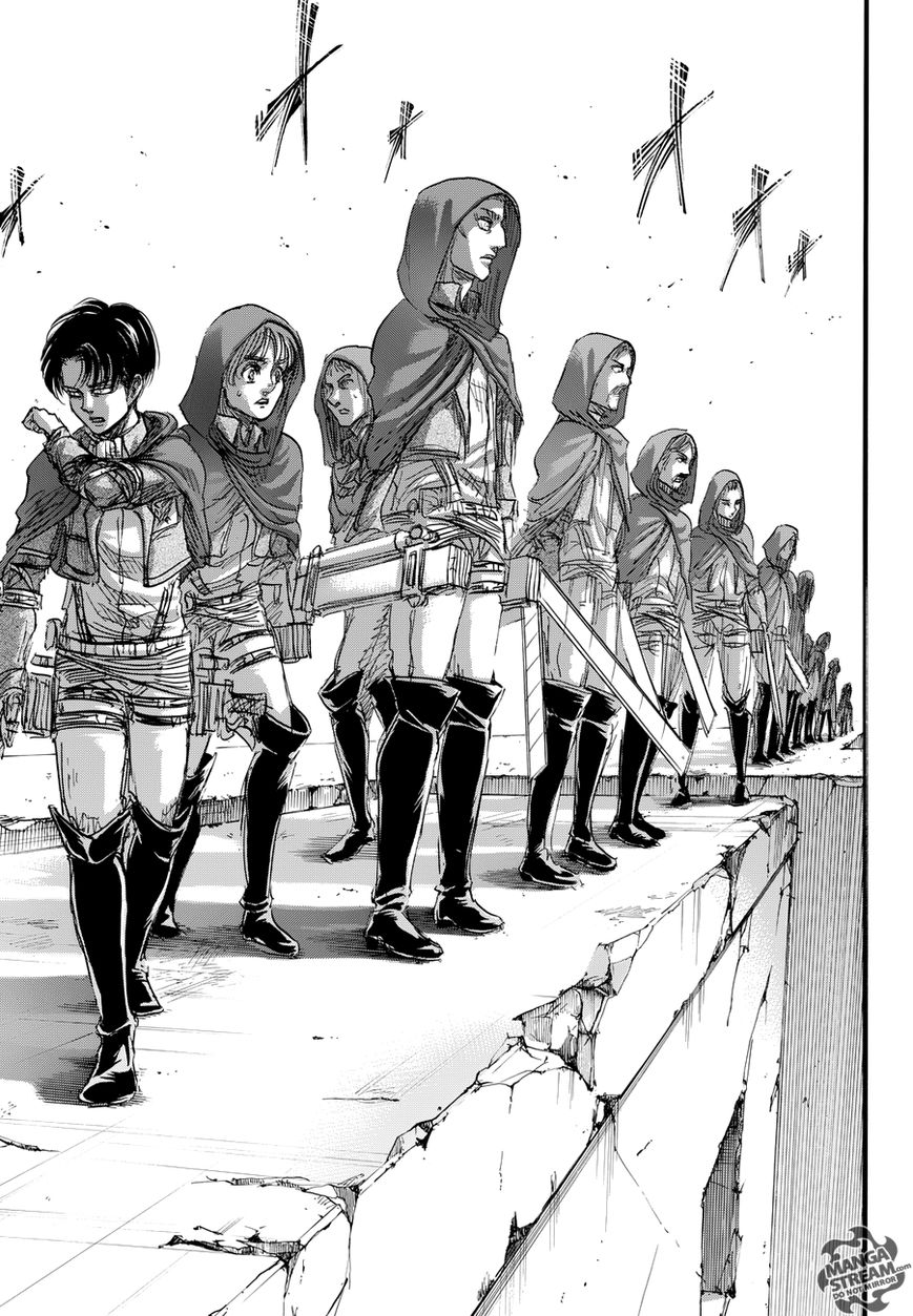 Attack on Titan manga, chapter 75, page 4 of 45
