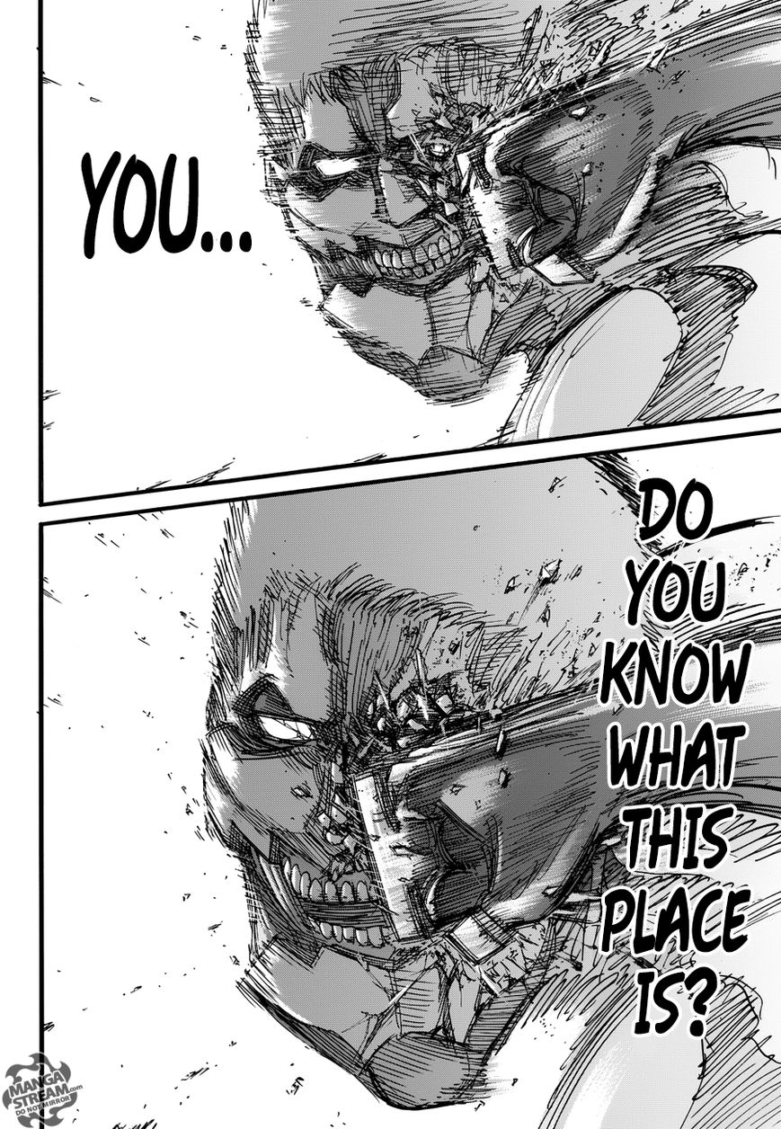 Attack on Titan manga, chapter 75, page 42 of 45